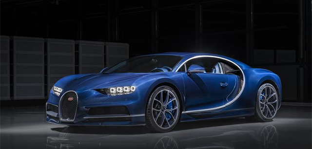 Bugatti Chiron, 8.0 W16 1500 hp